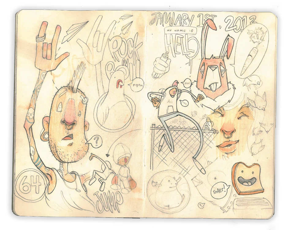 Sketchbooks